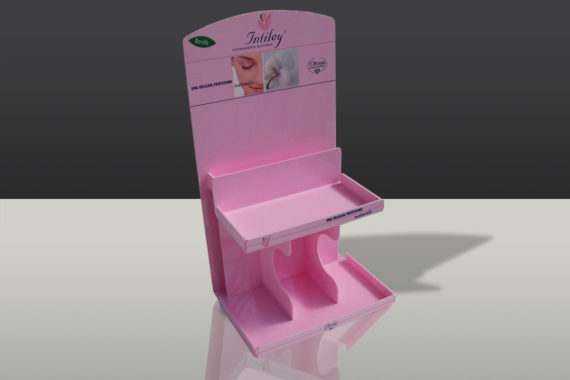 INTILEY-display da banco per settore farmaceutico